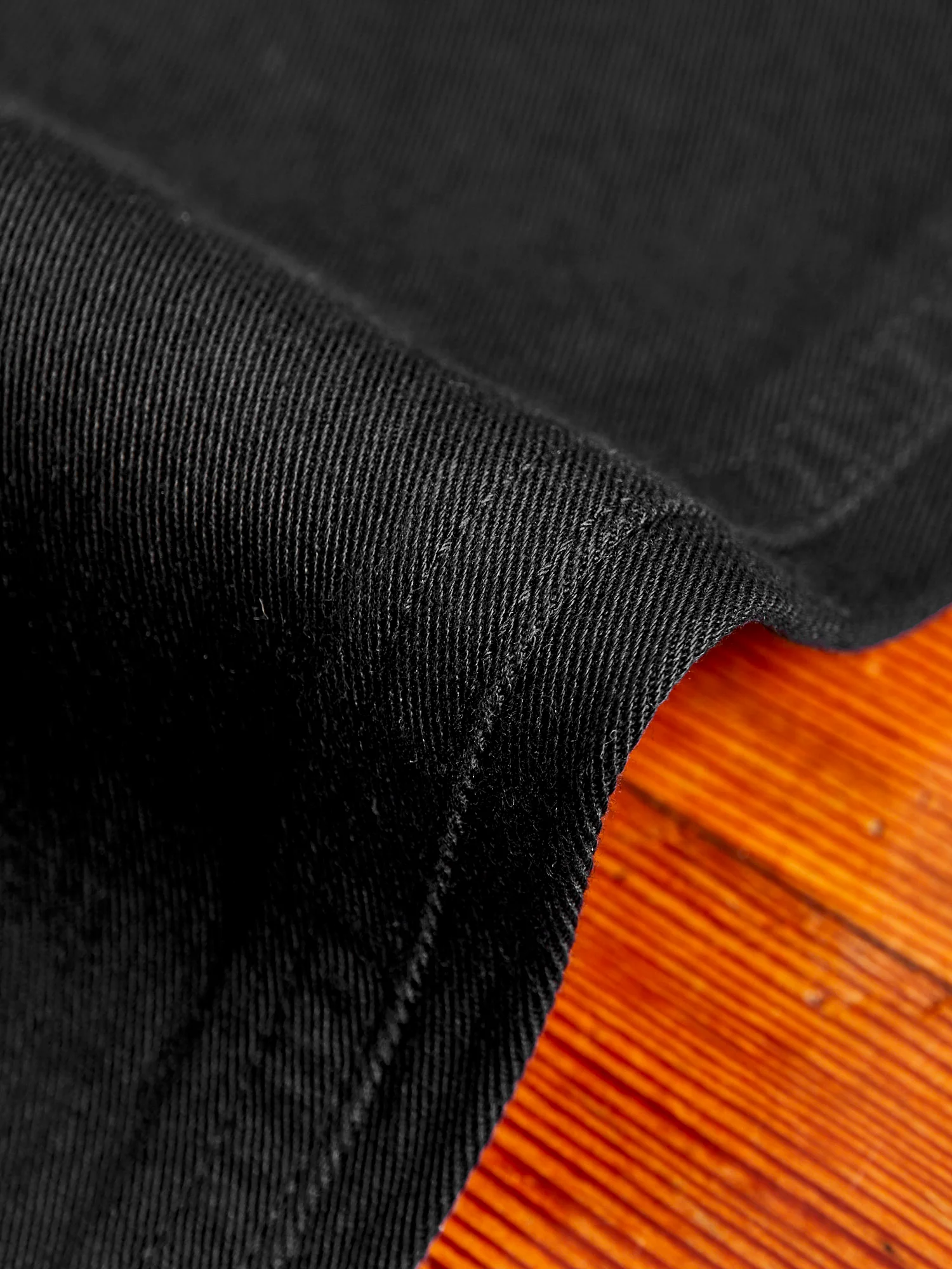 Tencel Twill Fatigue Pants in Black - Image 8