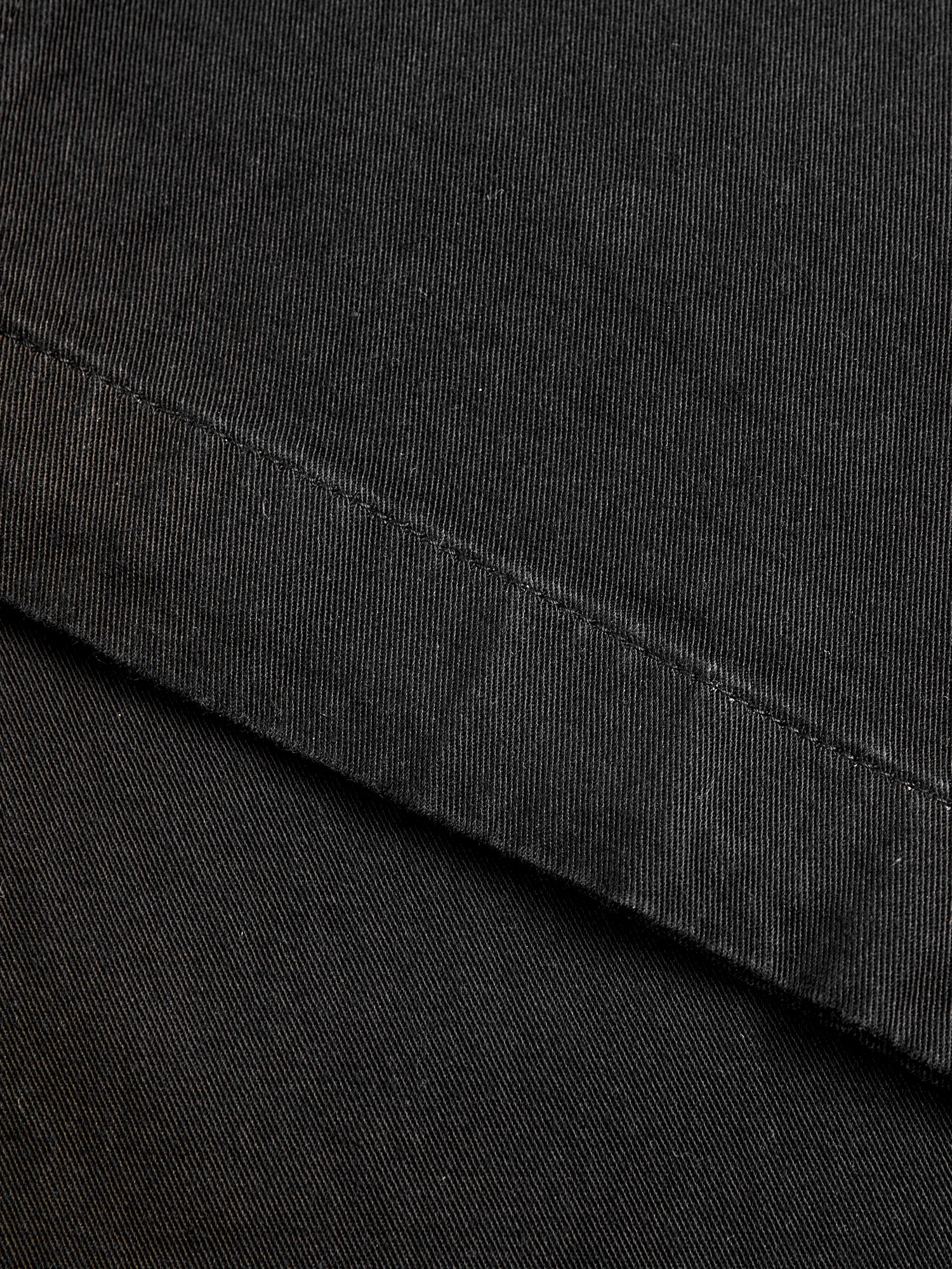 Tencel Twill Fatigue Pants in Black - Image 9
