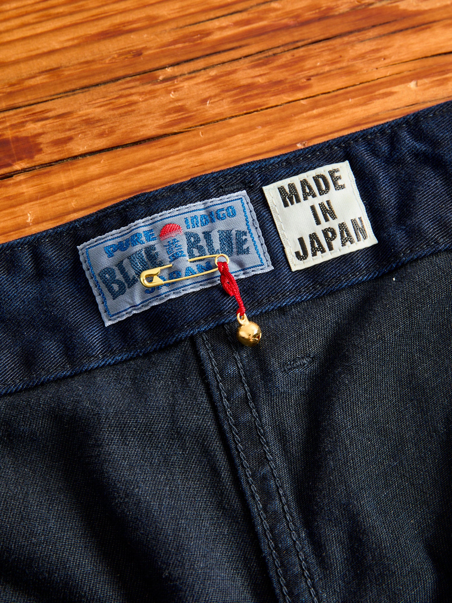Tencel Twill Fatigue Pants in Indigo - Image 9