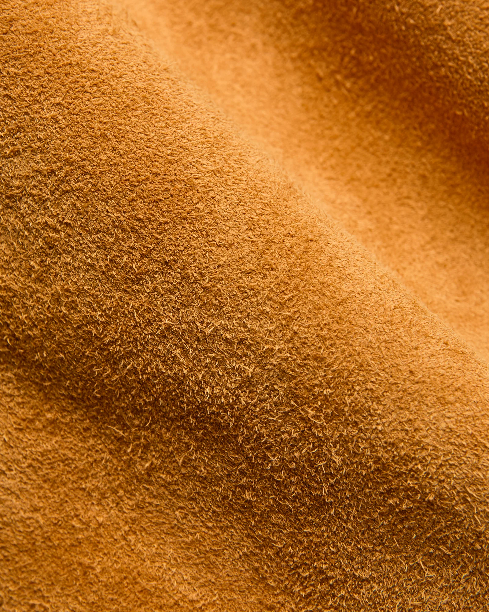 "The Boxer" Horsehide Suede Jacket in Beige - Image 11
