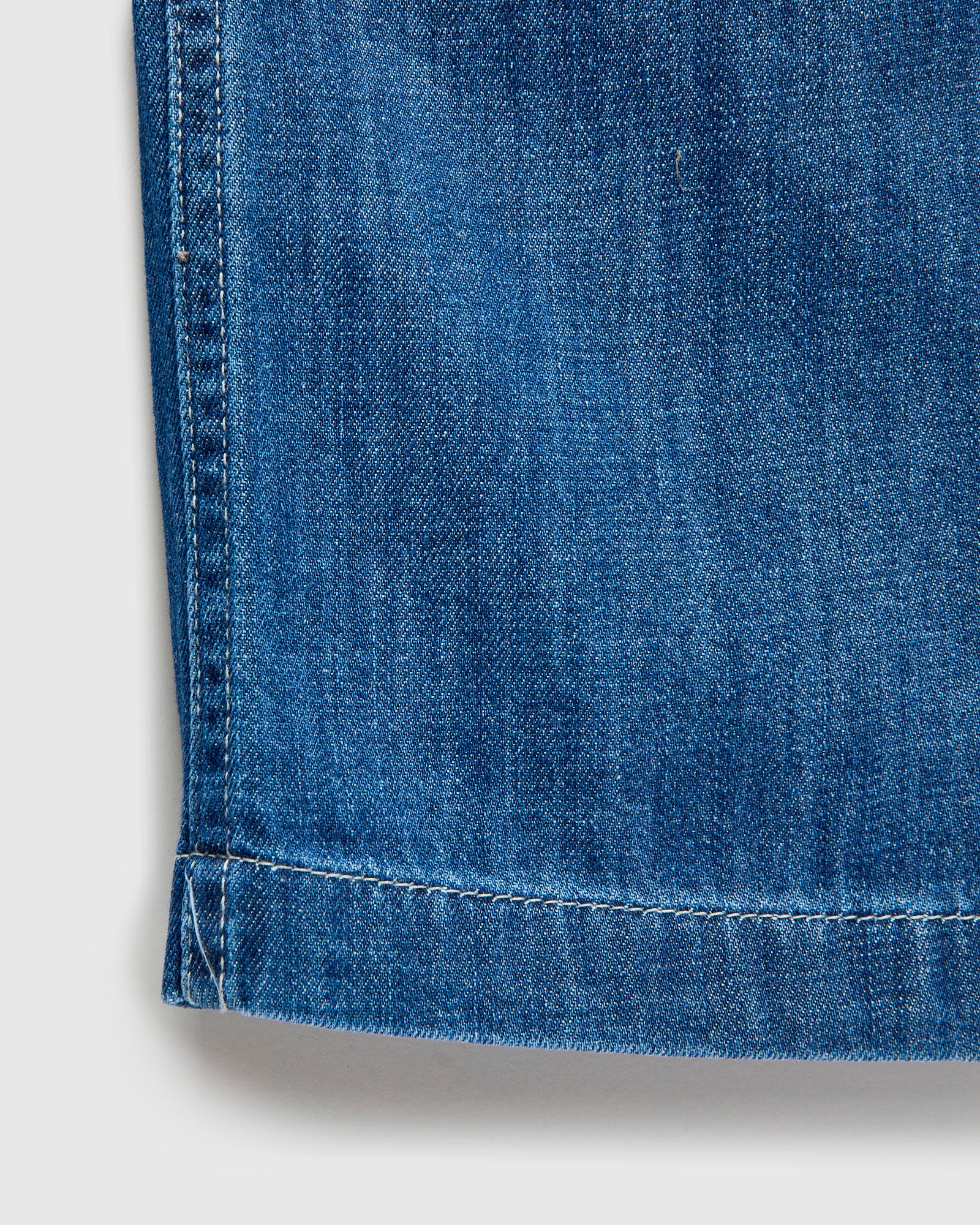 The Wrench Short Sleeve Shirt in Light Indigo - Image 6