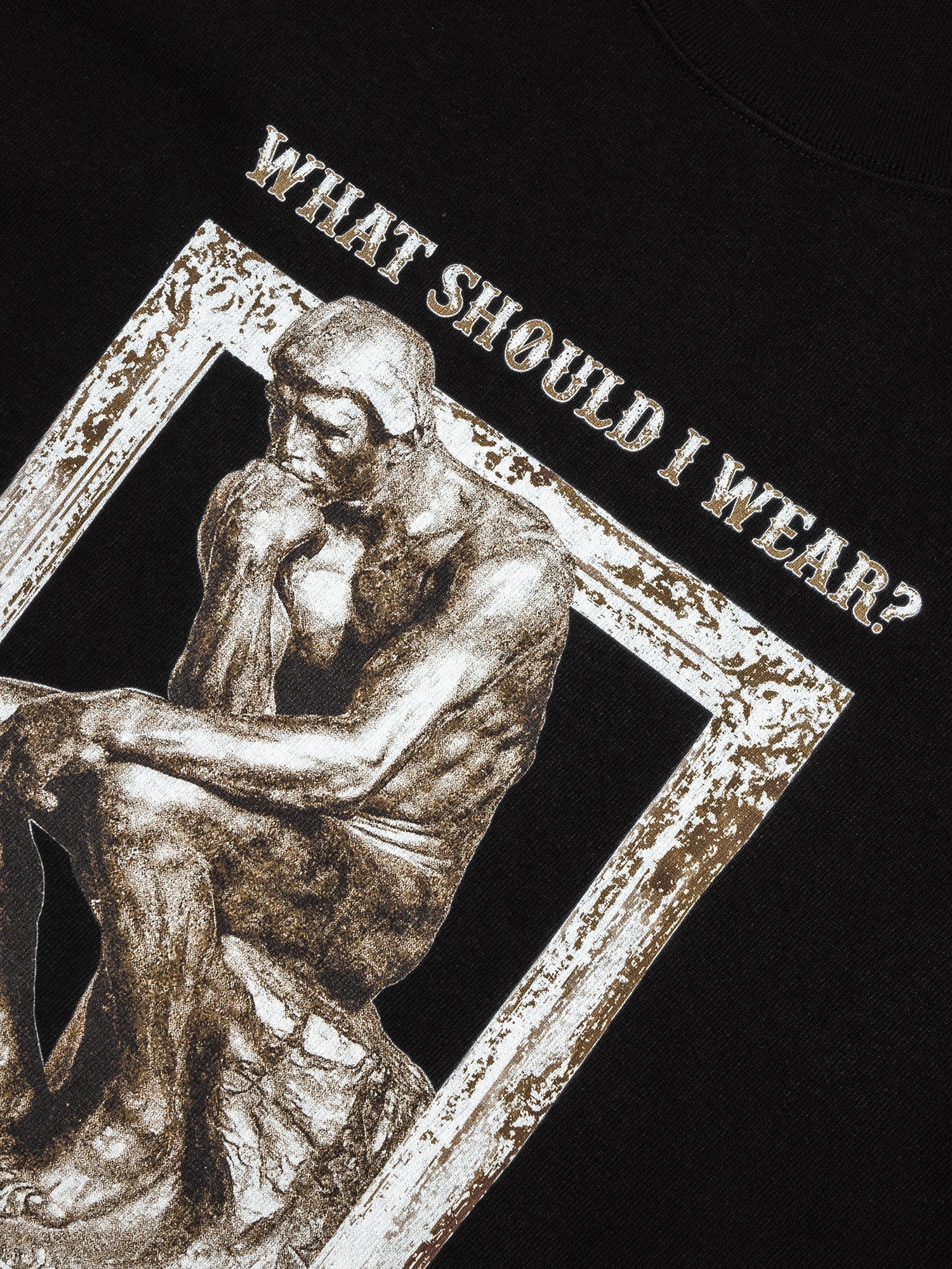 Thinker T-Shirt in Black - Image 4