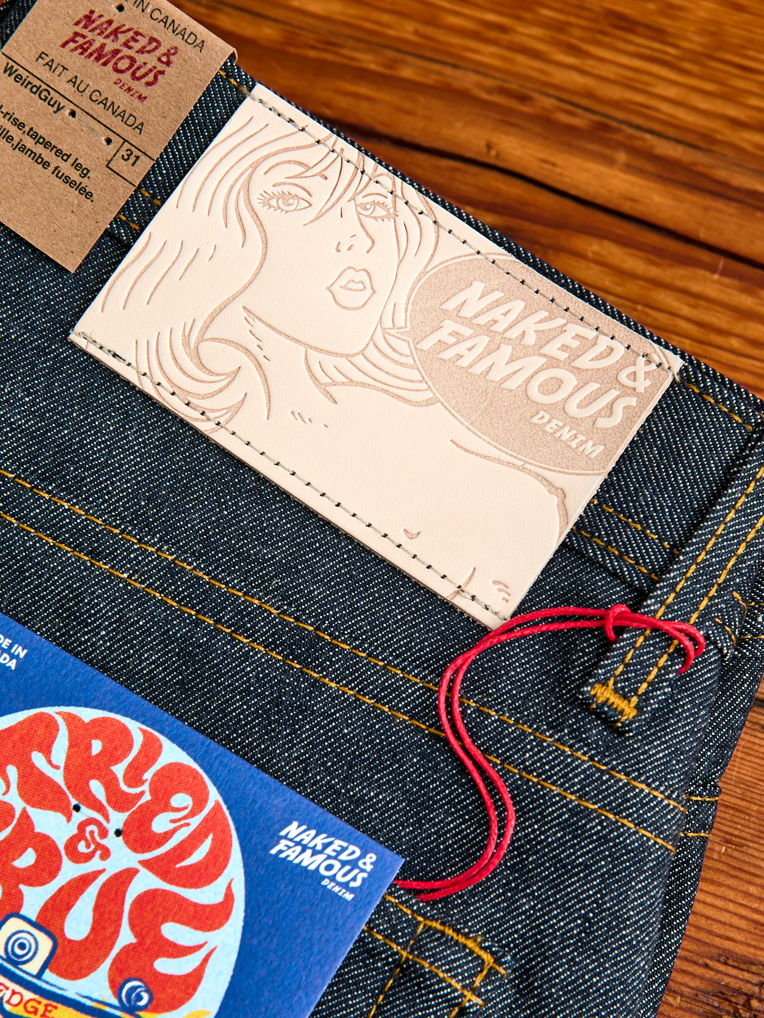"Tried & True Selvedge" 12.5oz Selvedge Denim - Weird Guy Fit - Image 3