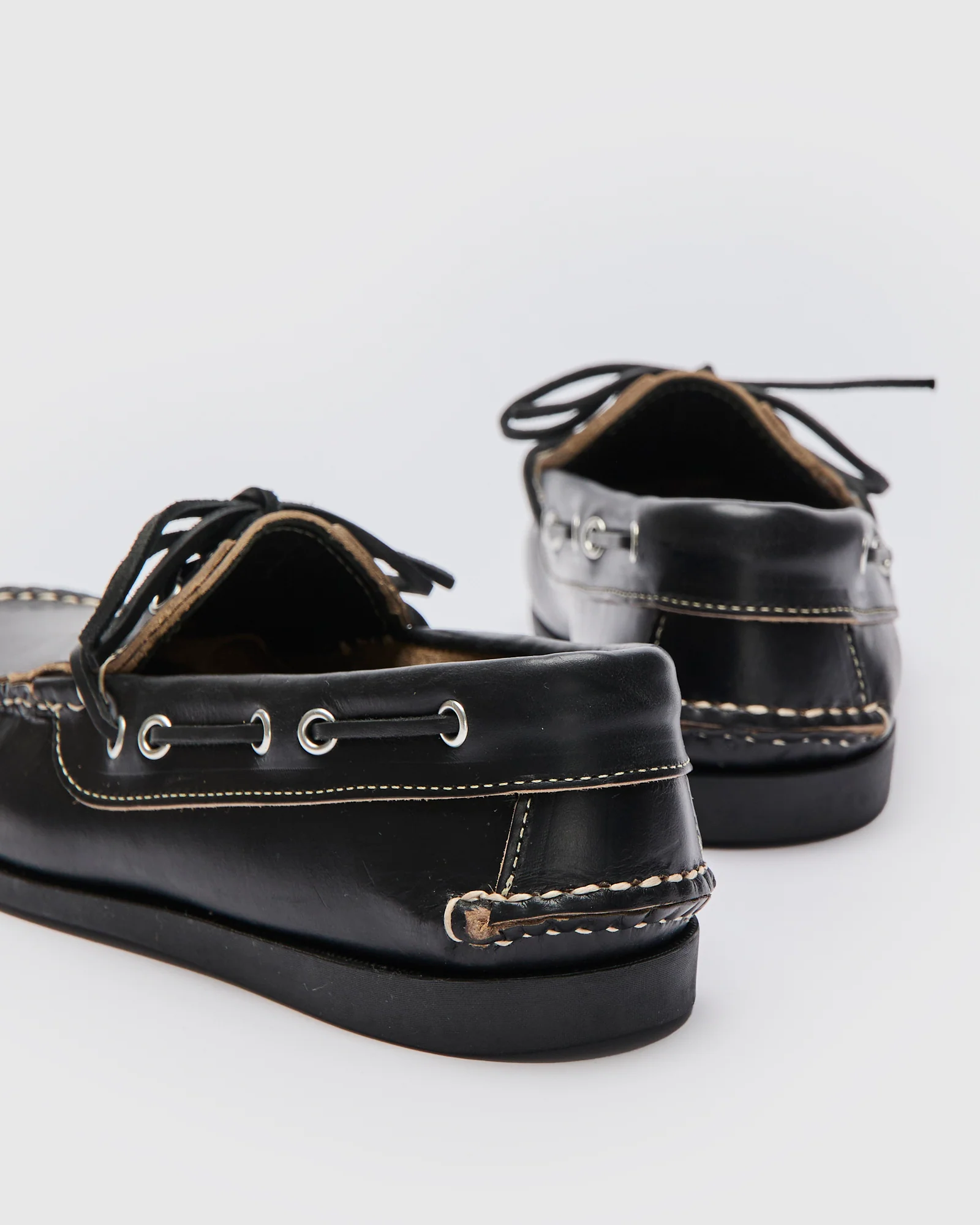 Trooper Moc Loafer in Black Horween Chromexcel - Image 5