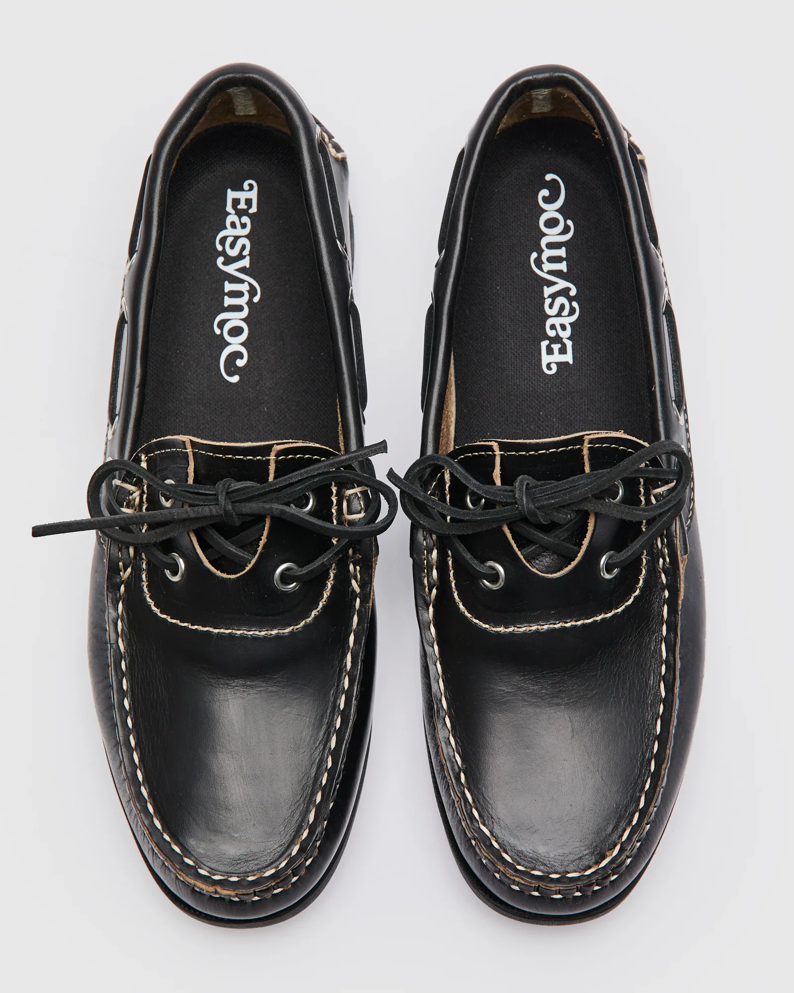 Trooper Moc Loafer in Black Horween Chromexcel - Image 6