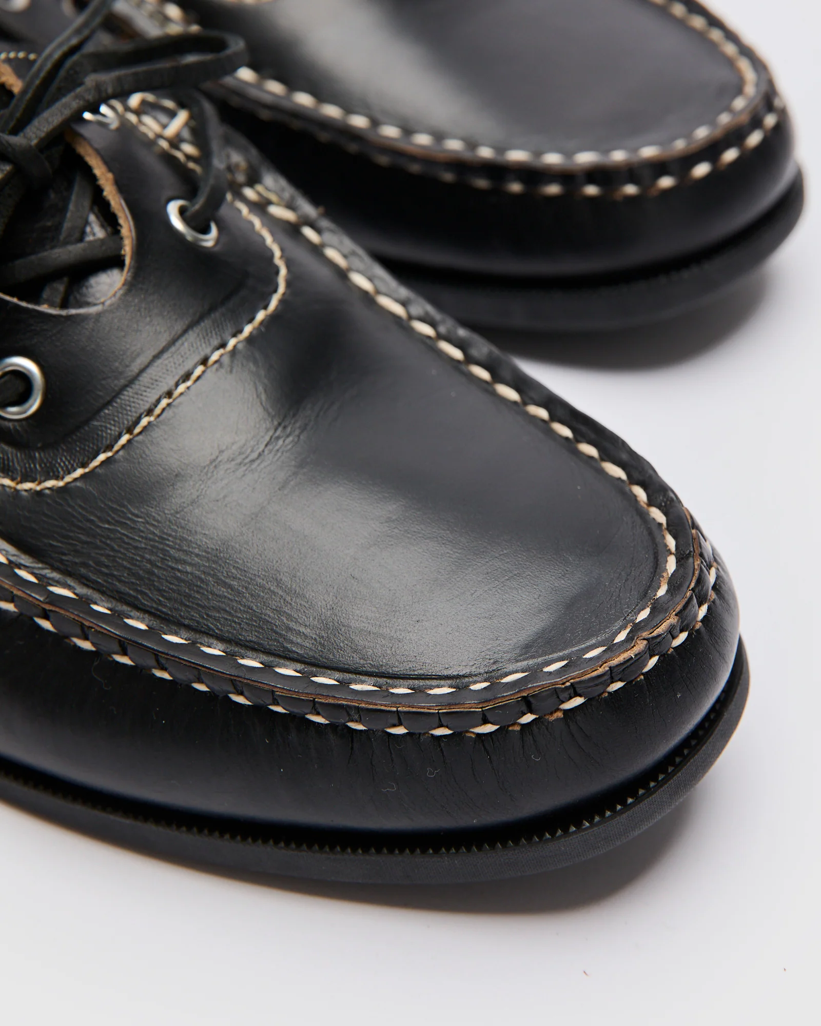 Trooper Moc Loafer in Black Horween Chromexcel - Image 8