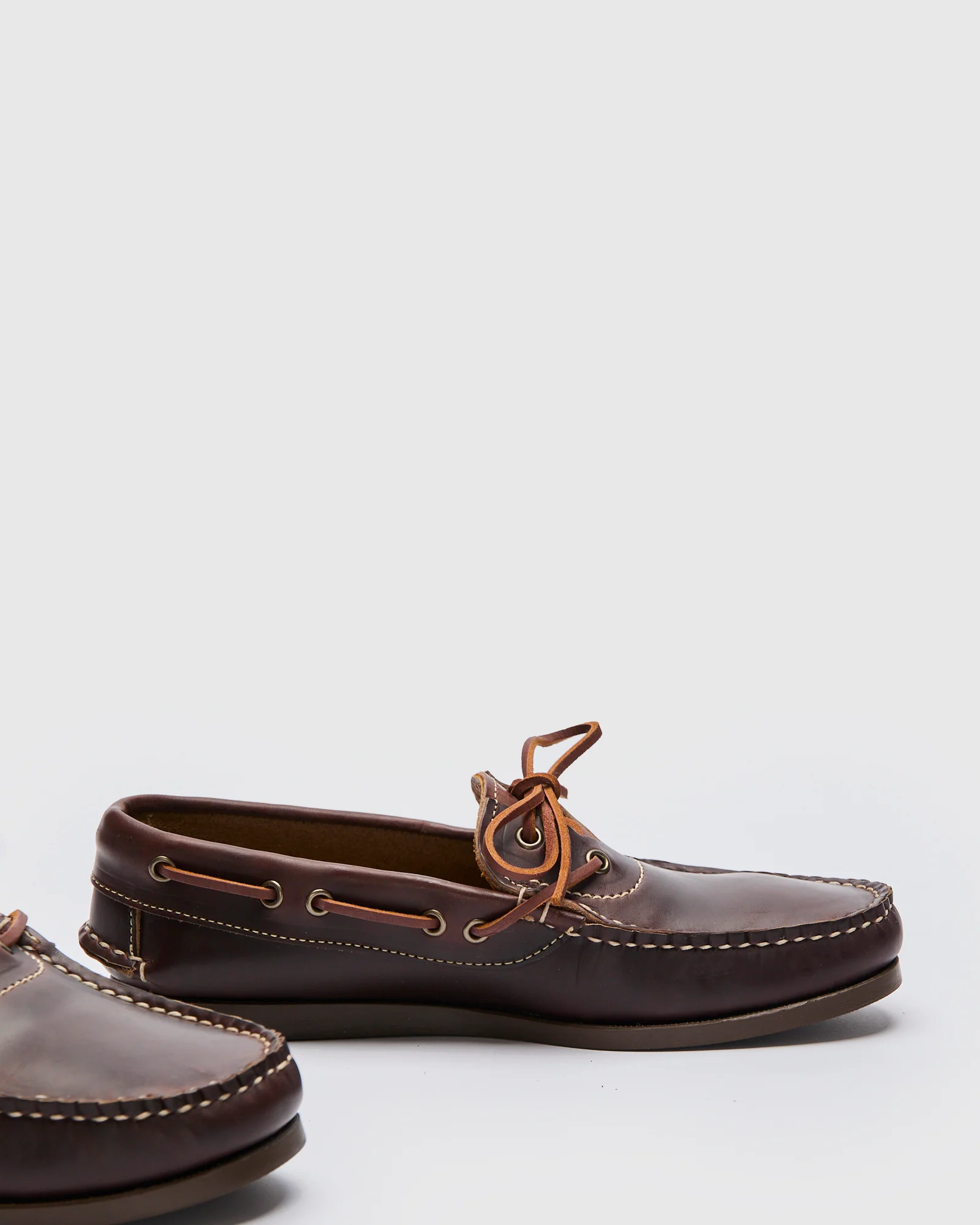 Trooper Moc Loafer in Brown Horween Chromexcel - Image 4