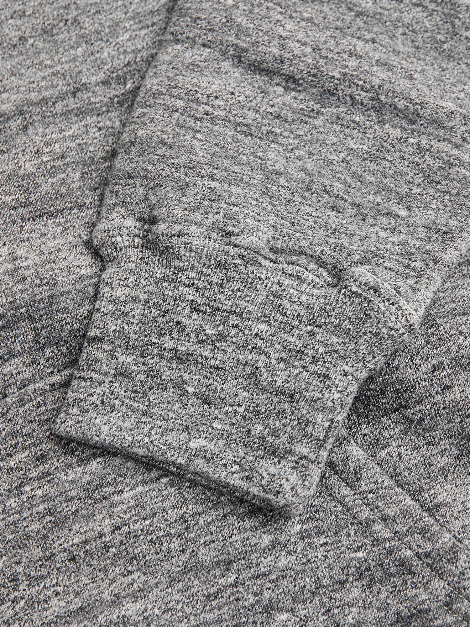 Tsuriami Loopwheel Hoodie in Heather Charcoal - Image 5