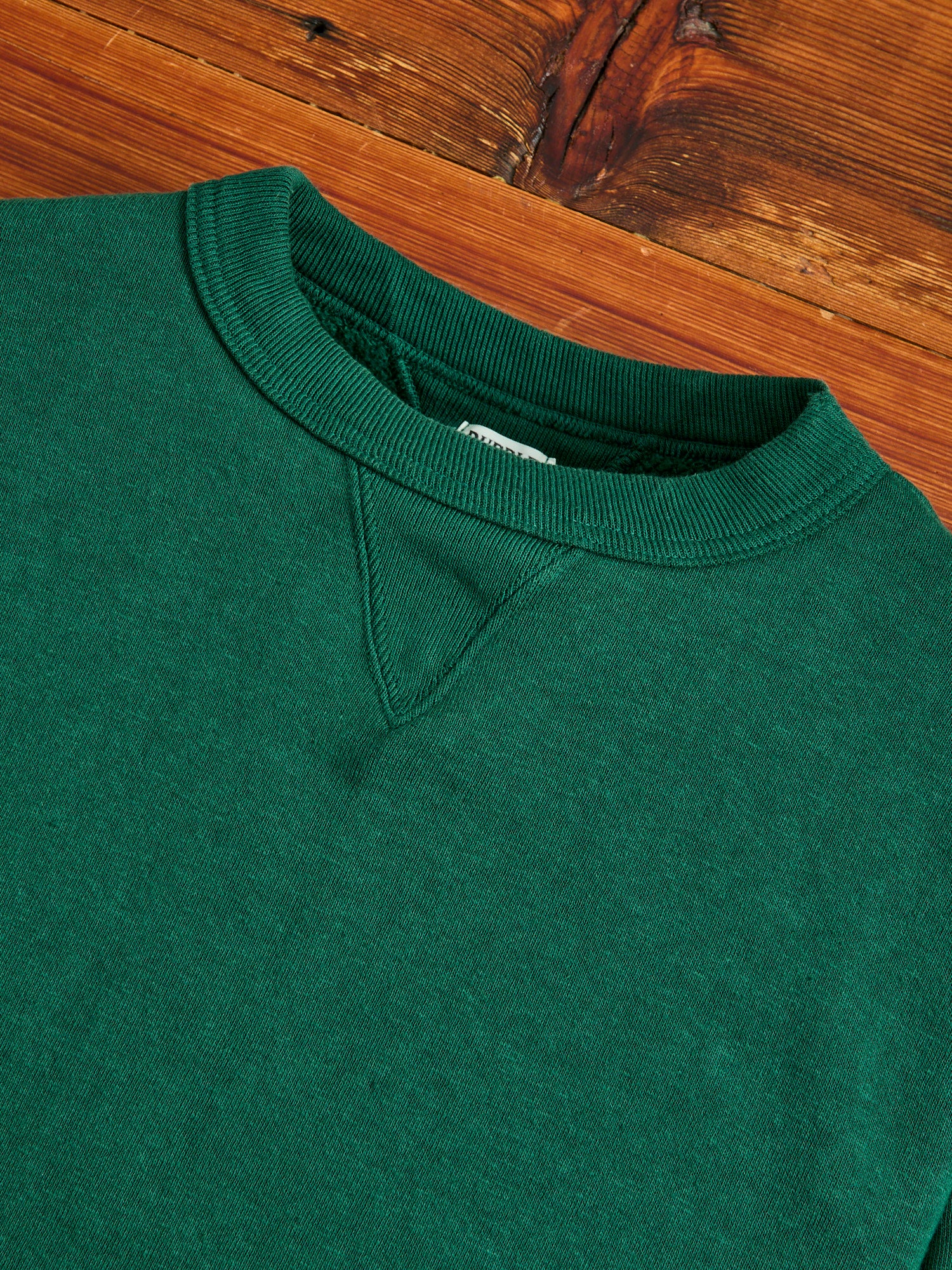 Tsuriami Loopwheel Sweatshirt in Green - Image 4