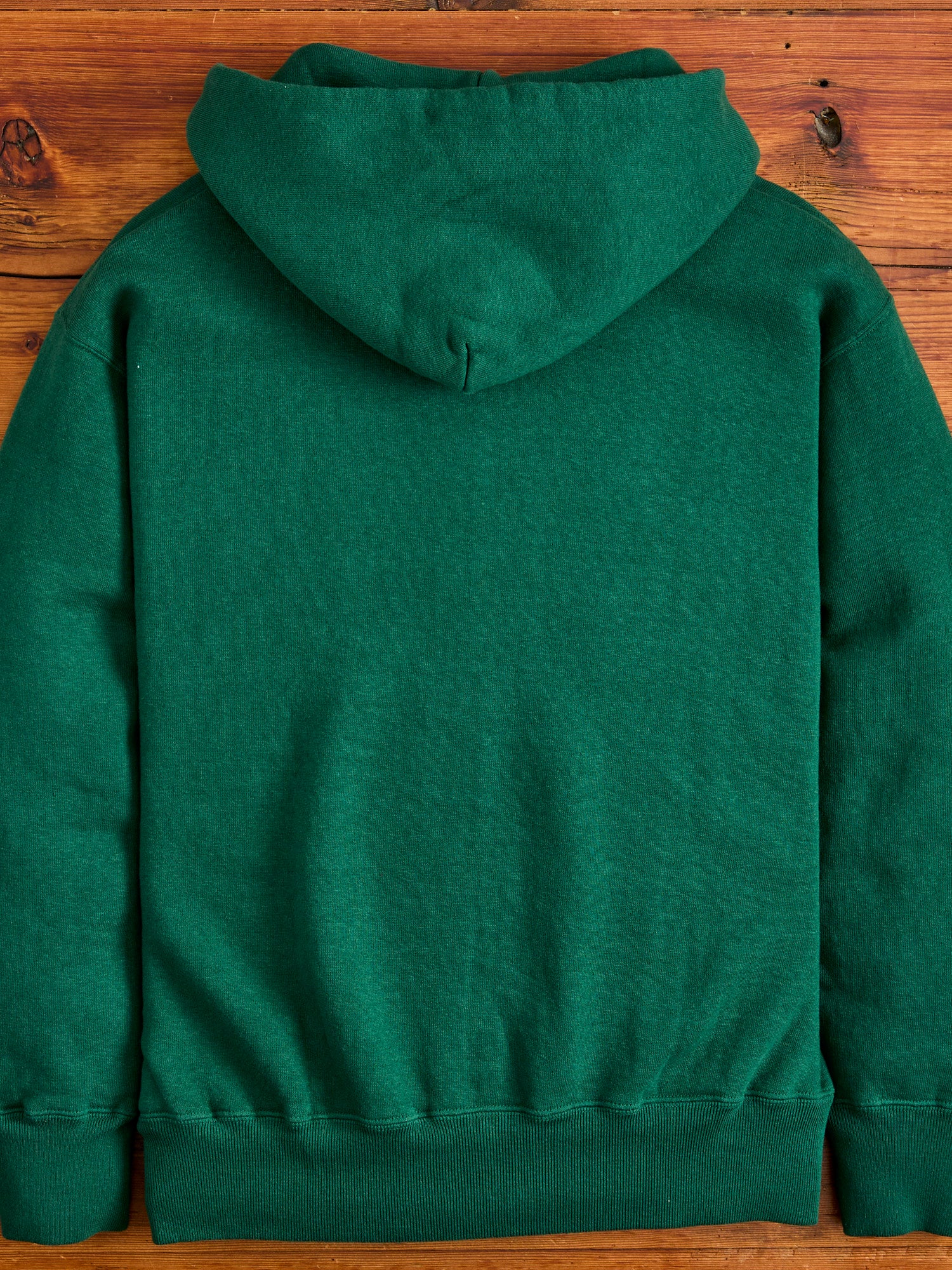 Tsuriami Loopwheel Zip Hoodie in Green - Image 3