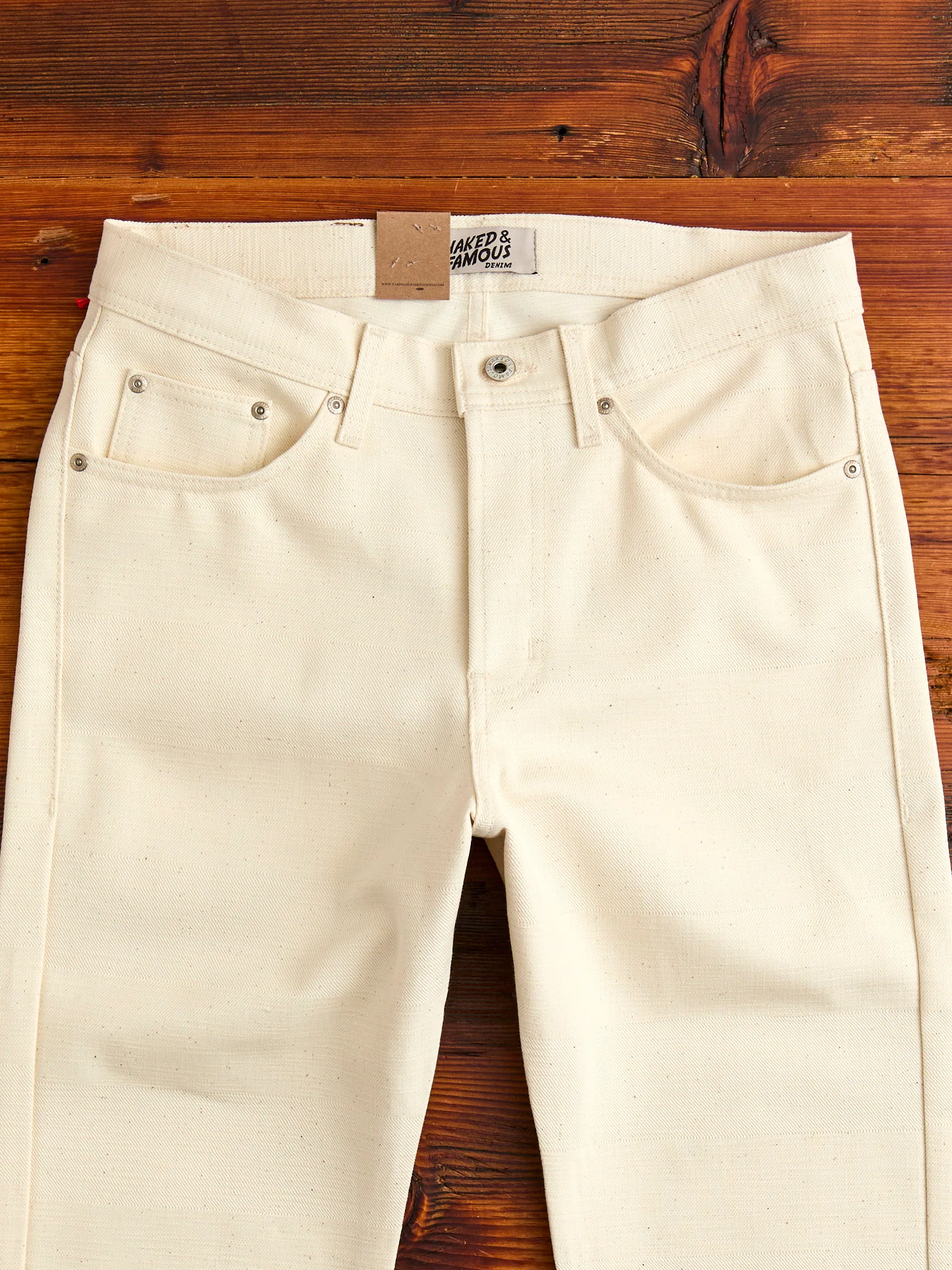 "Undyed Frankenstein" 14oz Denim - Weird Guy Fit - Image 5