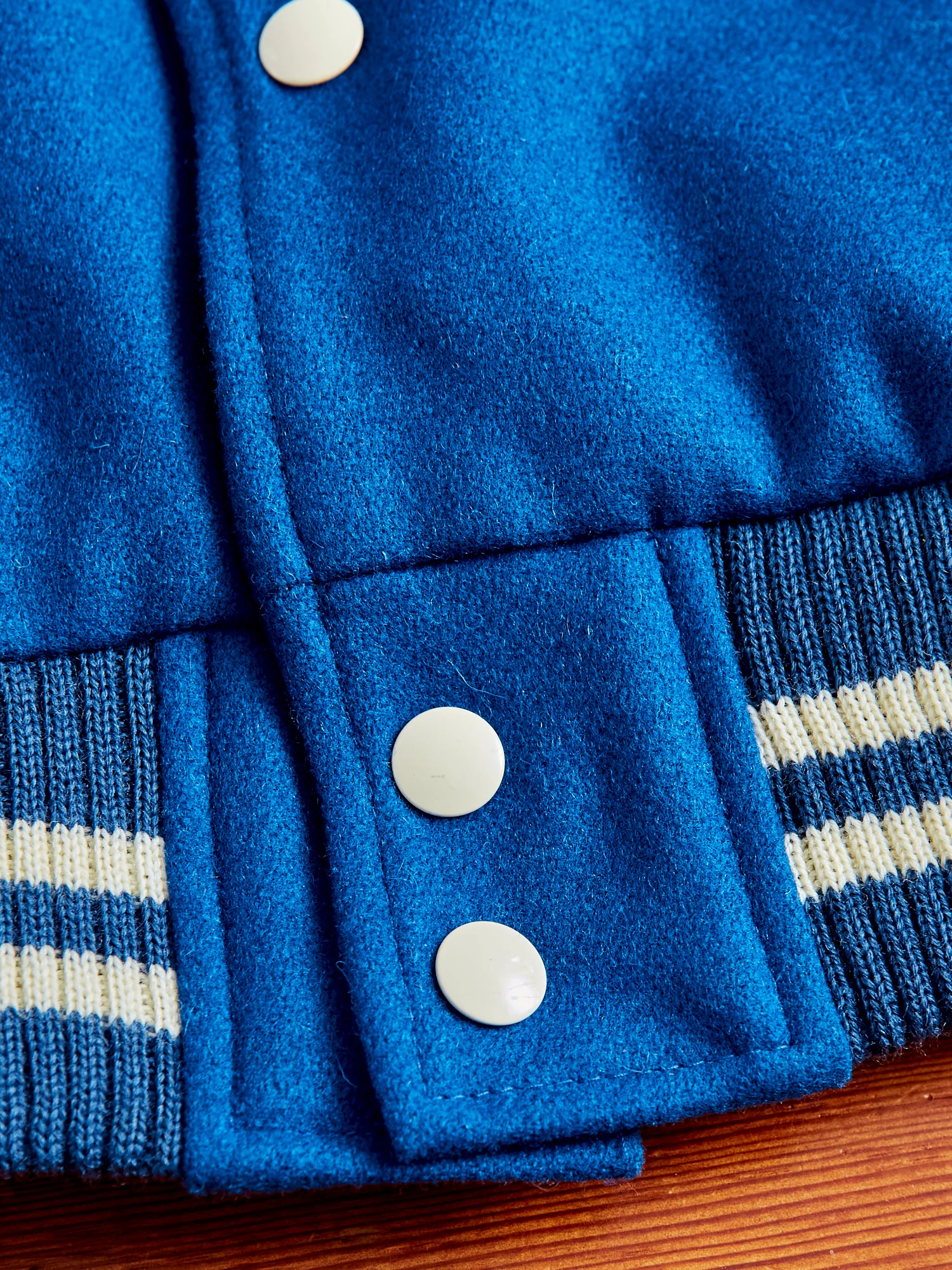 Varsity Jacket in Royal Rust - Image 6