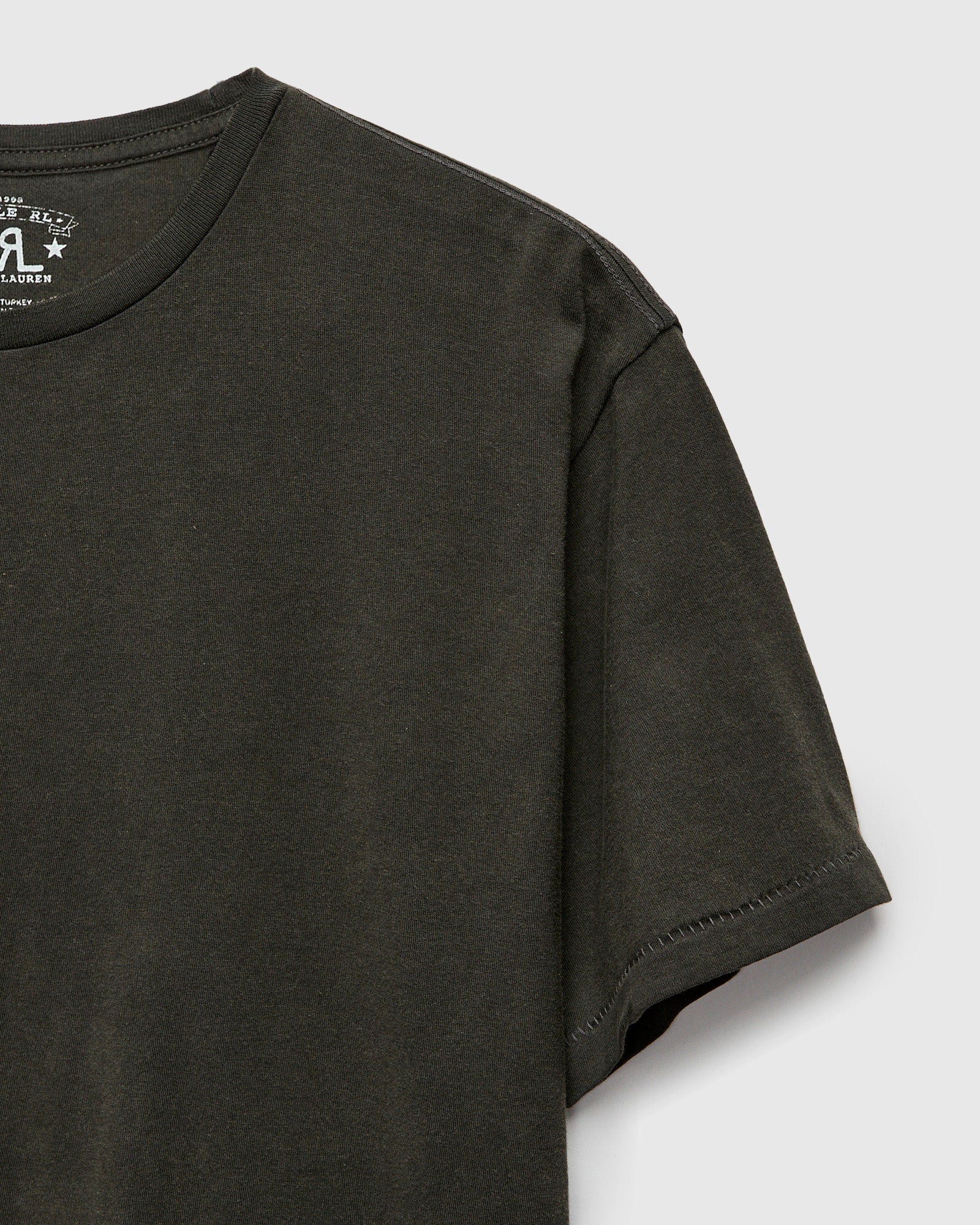 Vintage Knit T-Shirt in Faded Black - Image 4