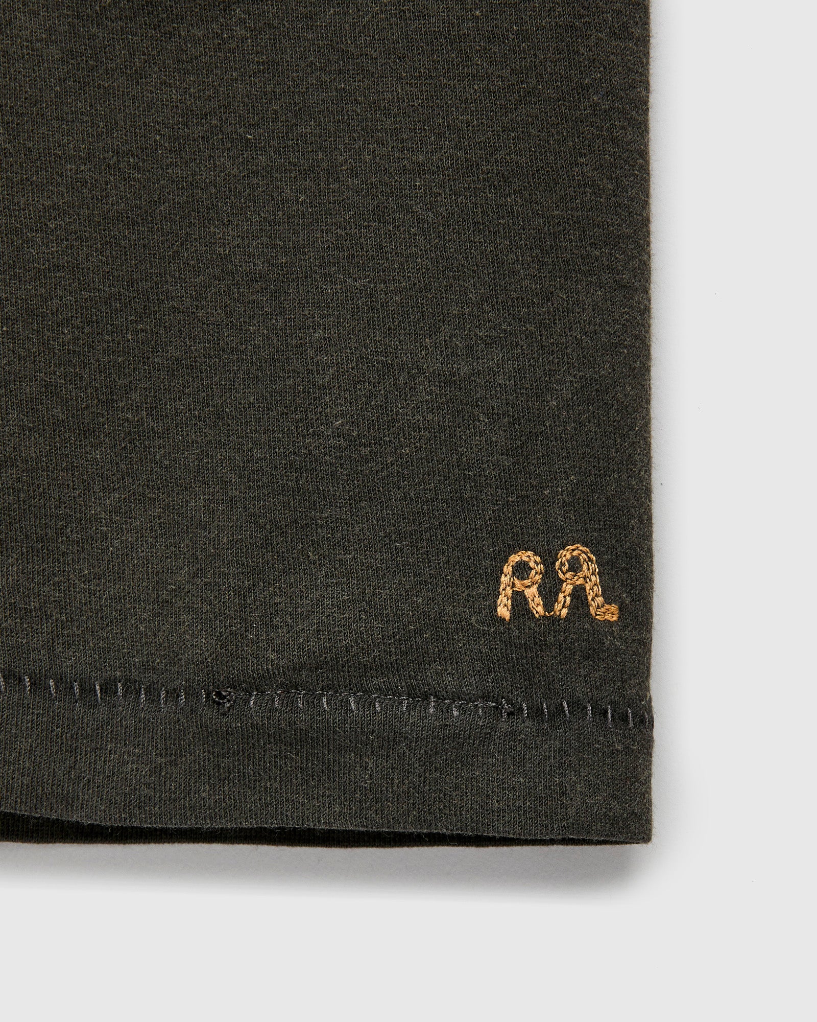 Vintage Knit T-Shirt in Faded Black - Image 5