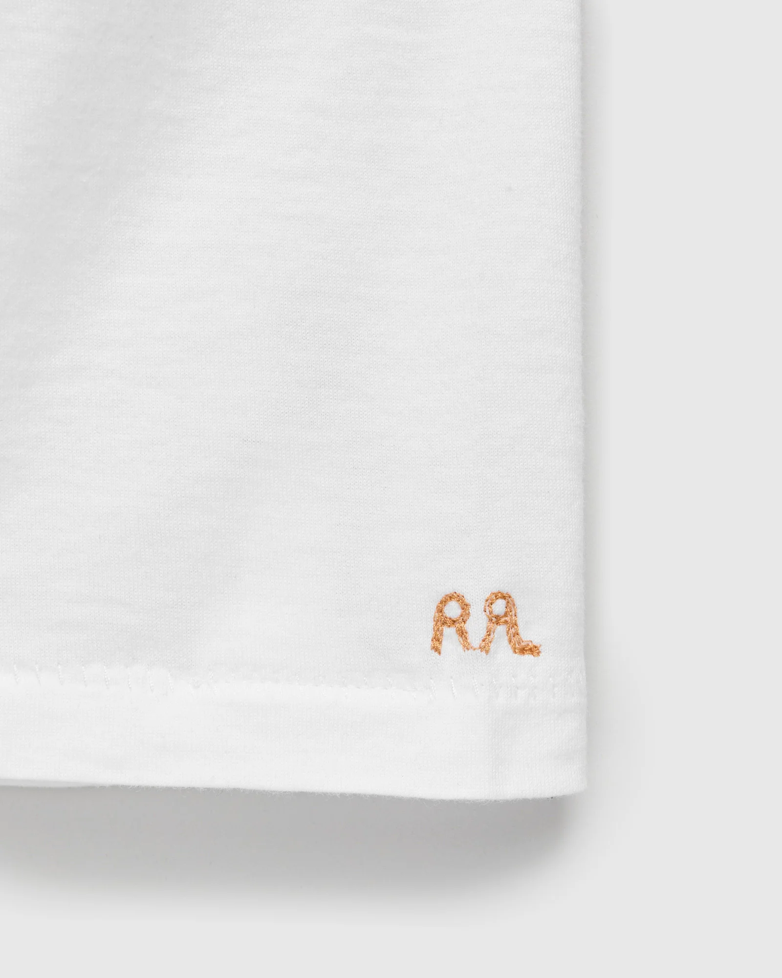 Vintage Knit T-Shirt in White - Image 5
