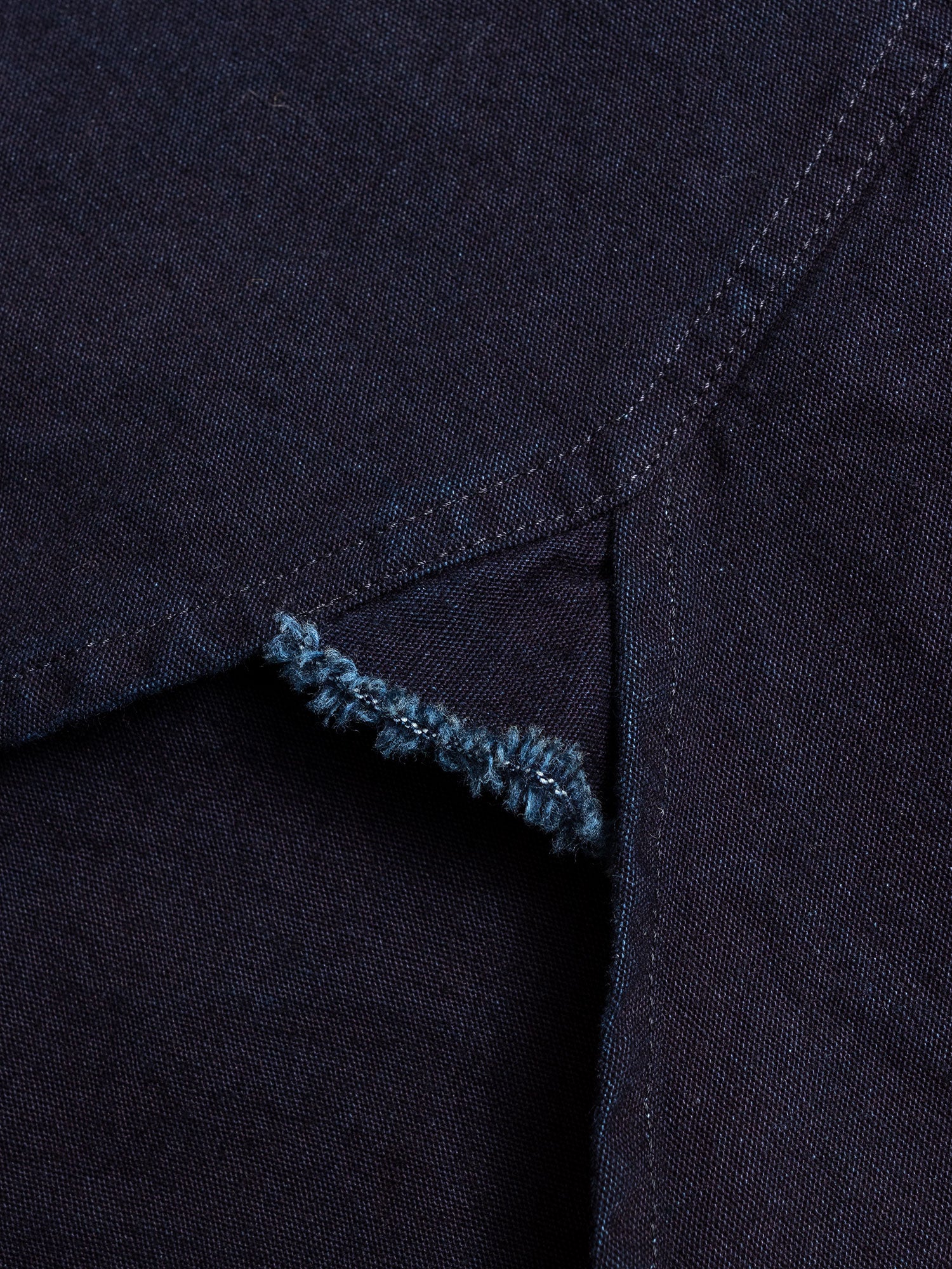 Vintage Twill Box Button-Down Shirt in Indigo - Image 6