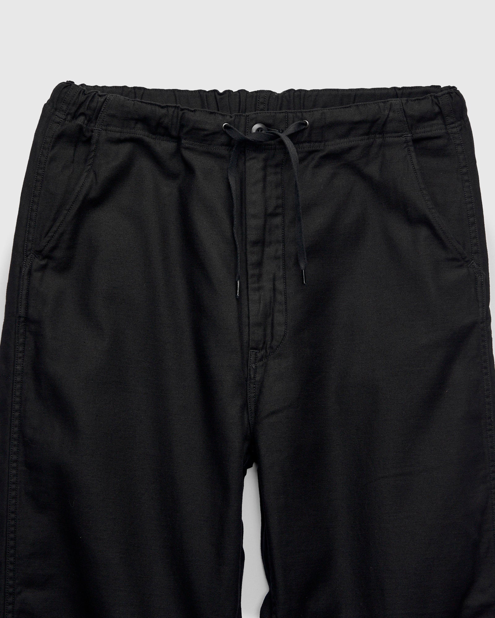 Wide Fit Reverse Satin New Yorker Pants in Black - Image 3