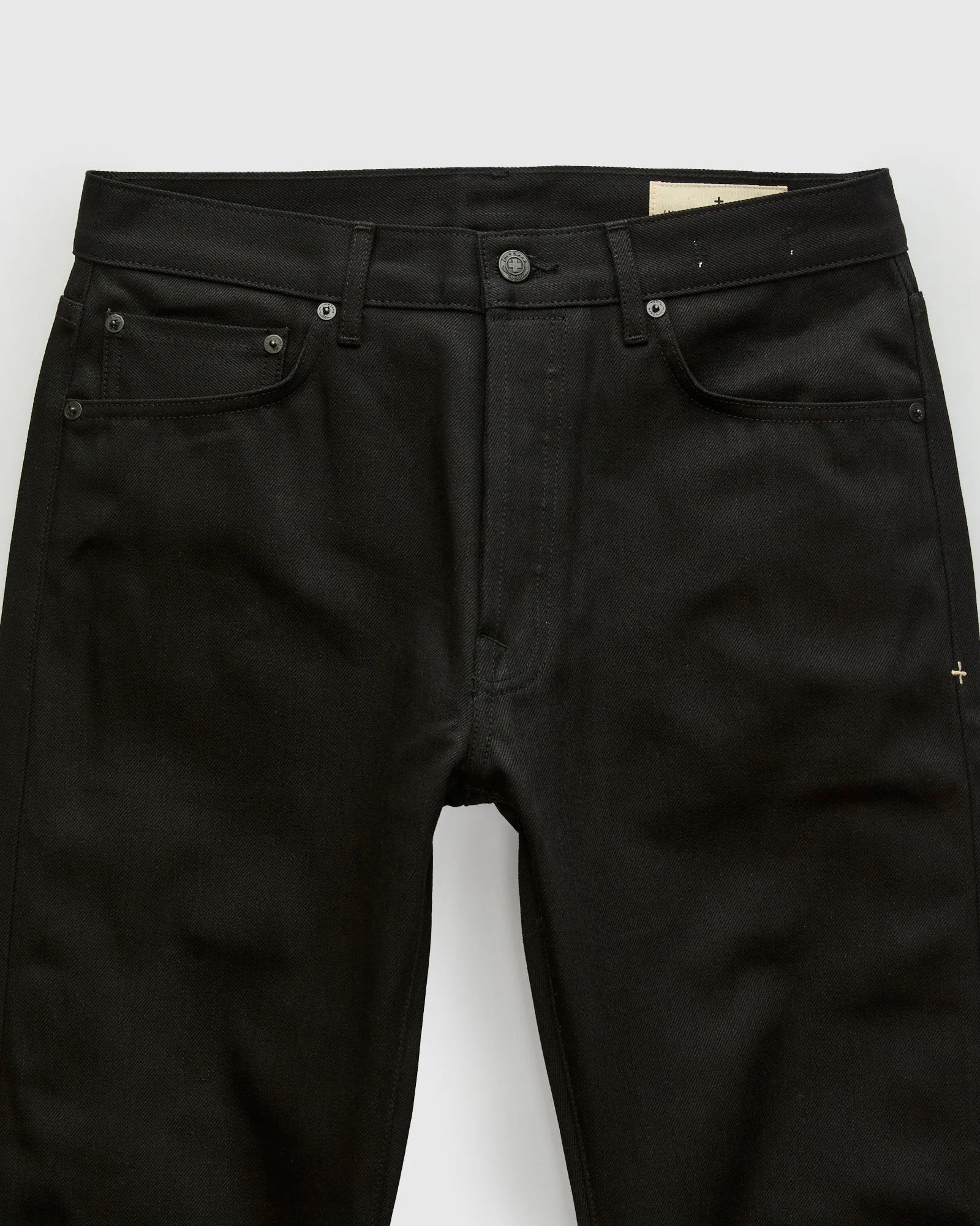 "Willie" 13oz Black Selvedge Denim - Classic Straight Fit - Image 6