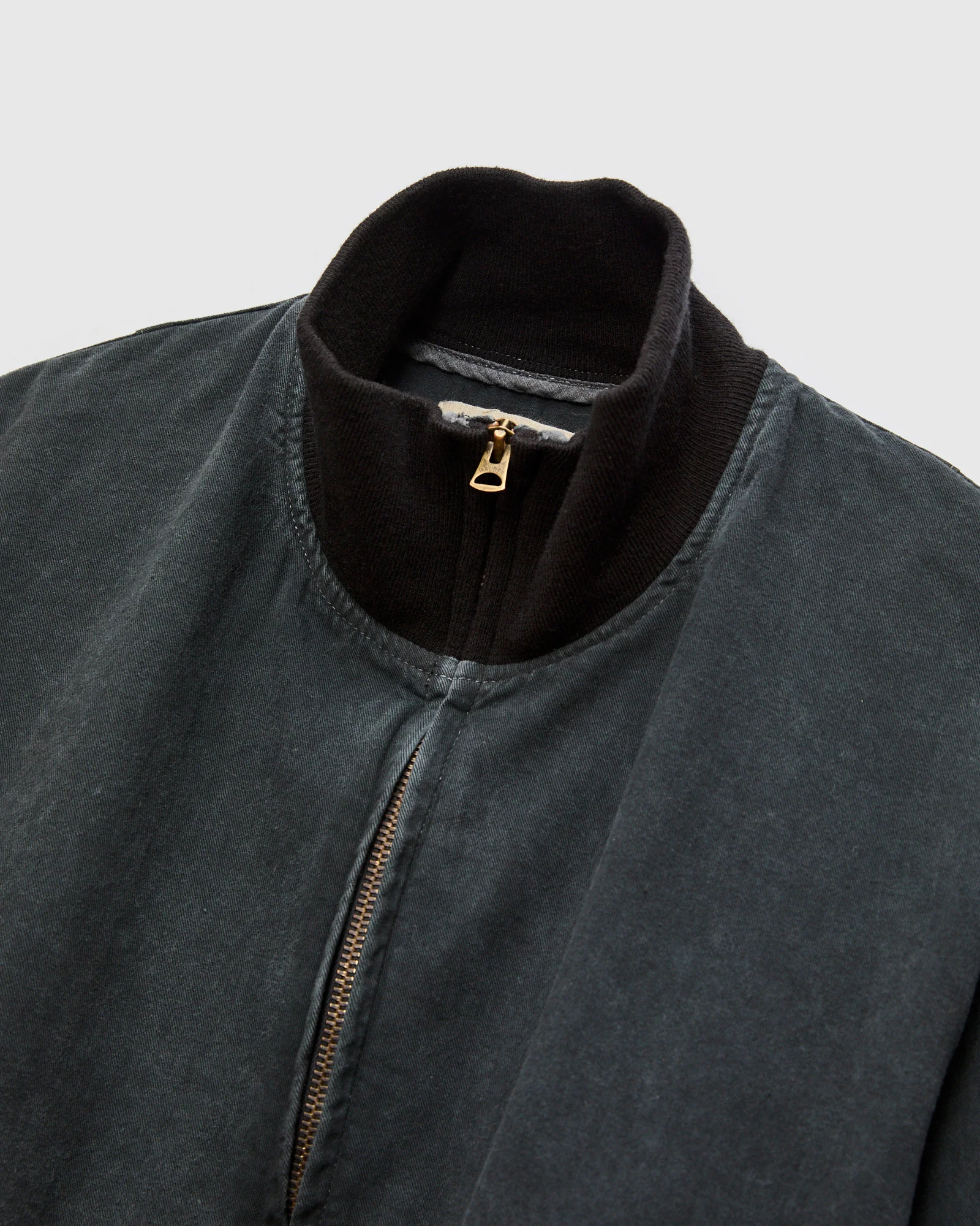 Work Twill Deck Jacket in Black - Image 4