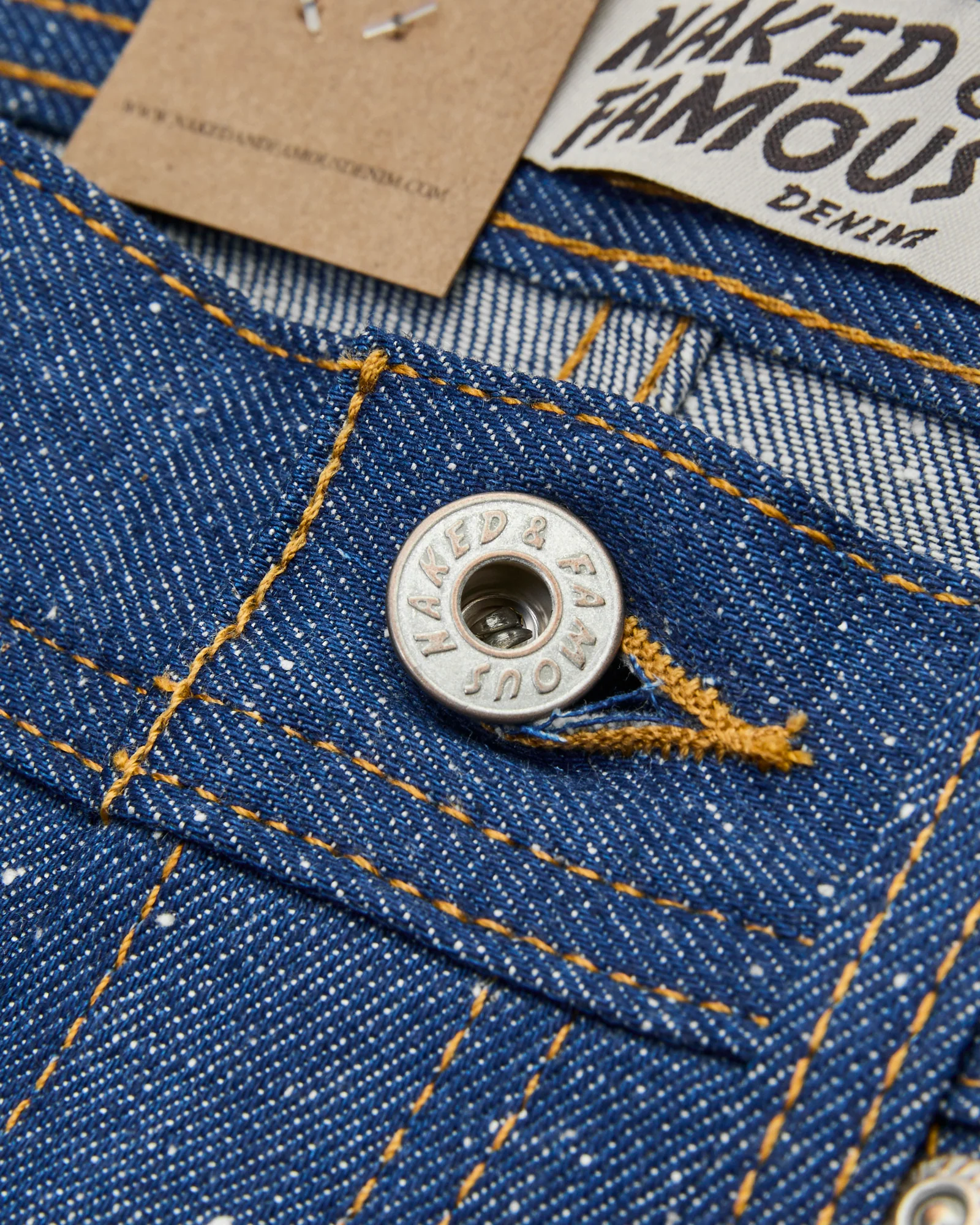 "Workforce Selvedge" 10.9oz Nep Selvedge Denim - Strong Guy Fit - Image 6