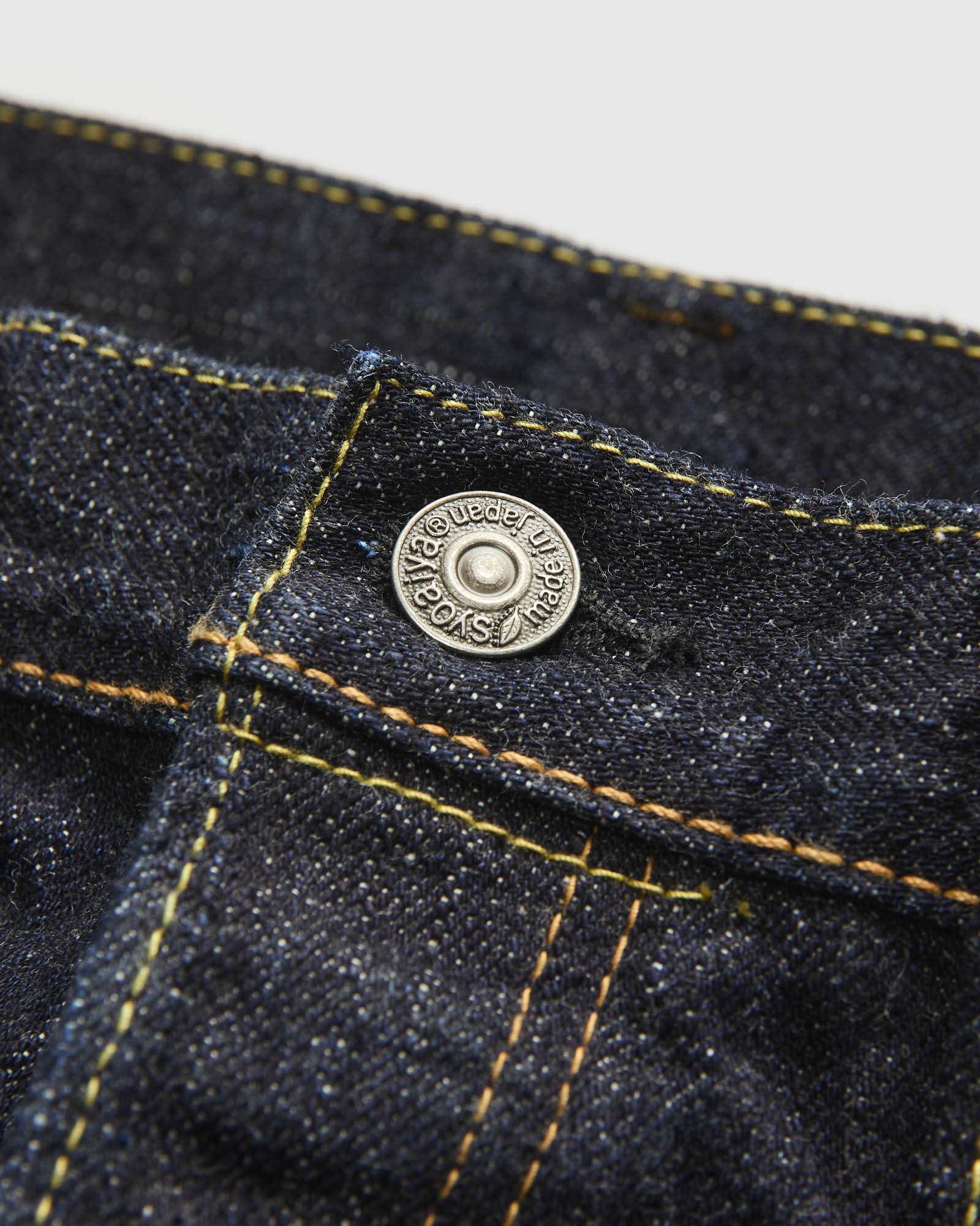 XX-005 14oz Rinsed Selvedge Denim - Slim Straight Fit - Image 6