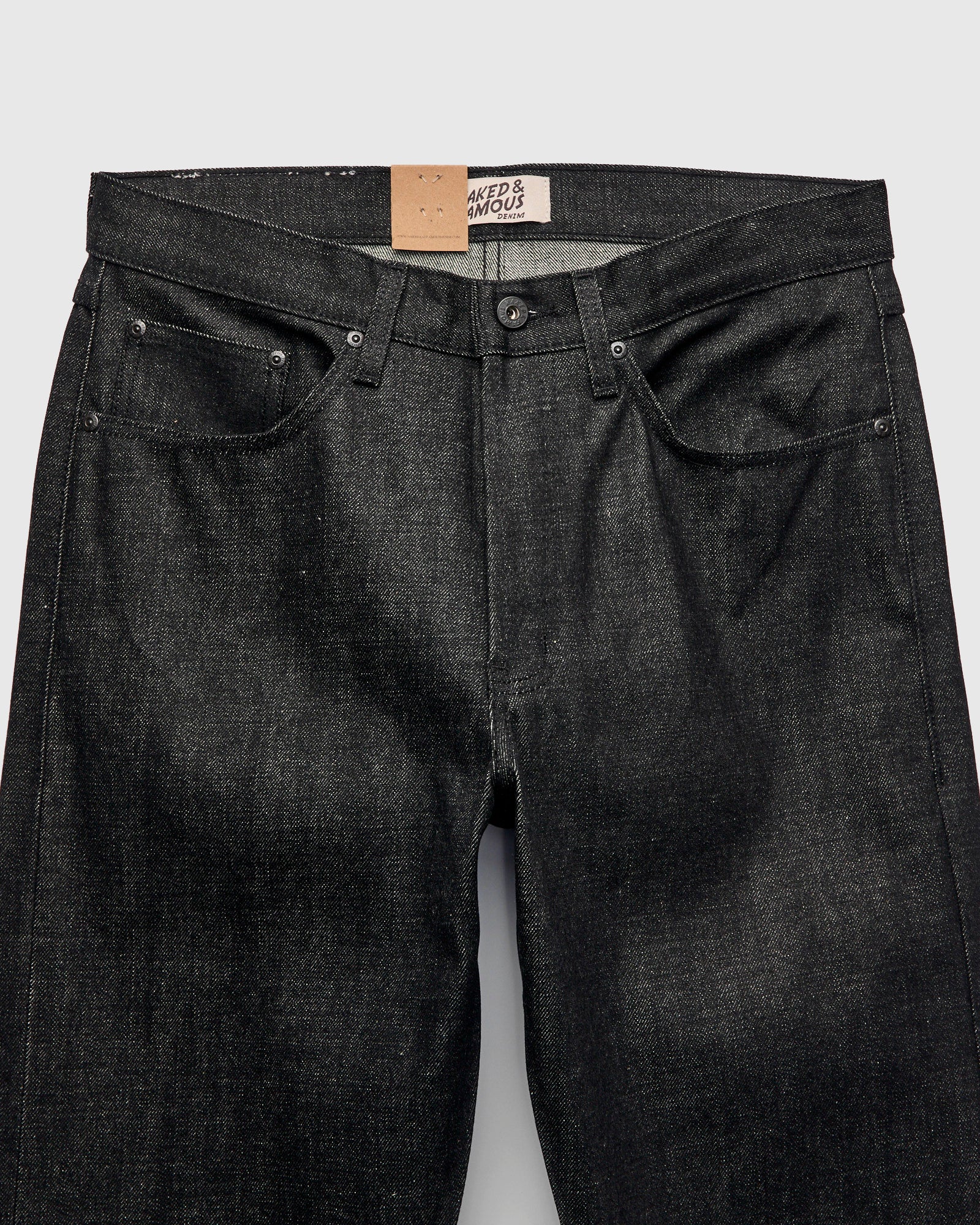 "Yatagarasu" 15oz Black Selvedge Denim - True Guy Fit - Image 5
