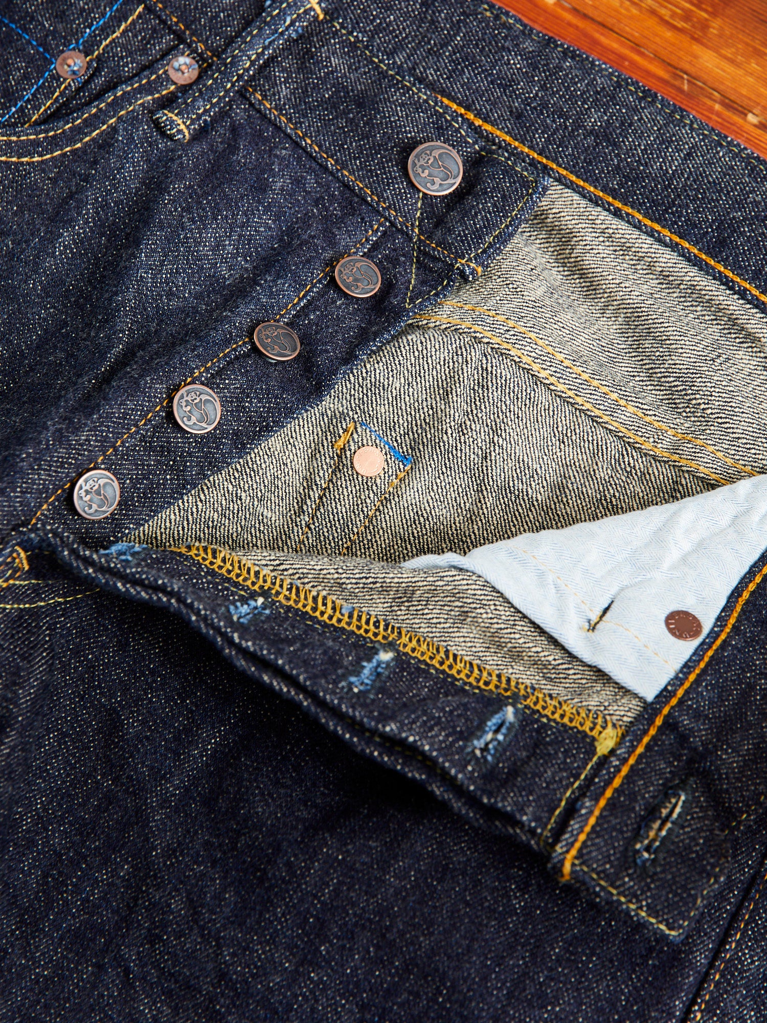 ZBHT "Zetto Benkei" 15oz Selvedge Denim - High Tapered Fit - Image 8