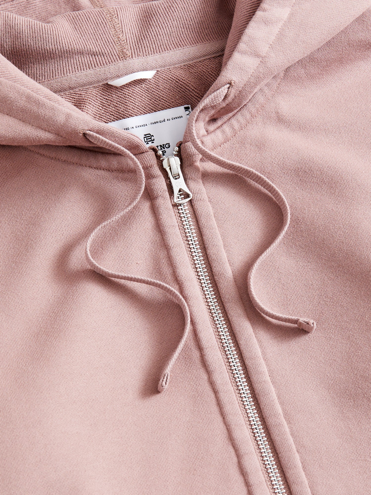 Zip Hoodie in Desert Rose - Image 3